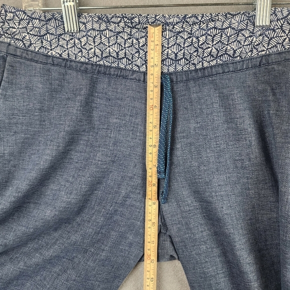 Patagonia Worn Wear Pants Bluish Color Drawstring Skinny Front Pockets - Picture 7 of 11